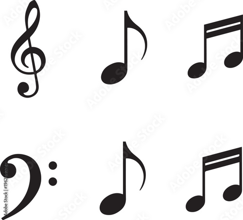 Jazz music notes and symbols in harmony exploring the world of improvisation and swing