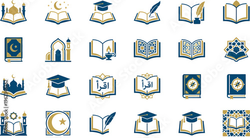 Islamic Education and Religious Symbols Collection.