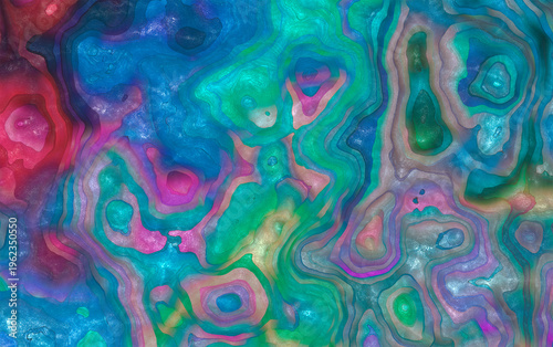 Abstract organic cellular texture background. Colorful bubble liquid pattern. Vibrant fluid art design