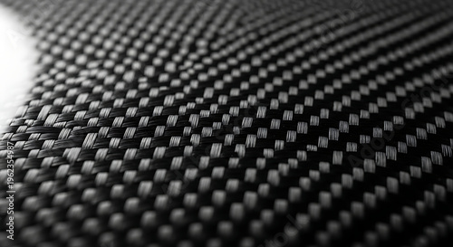 Black Carbon Fiber Texture