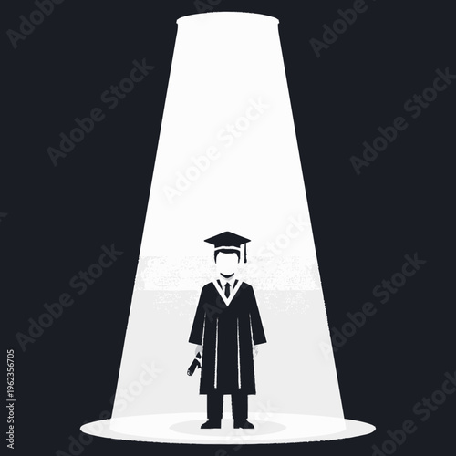 Graduation Ceremony Spotlight on Student Achievement.