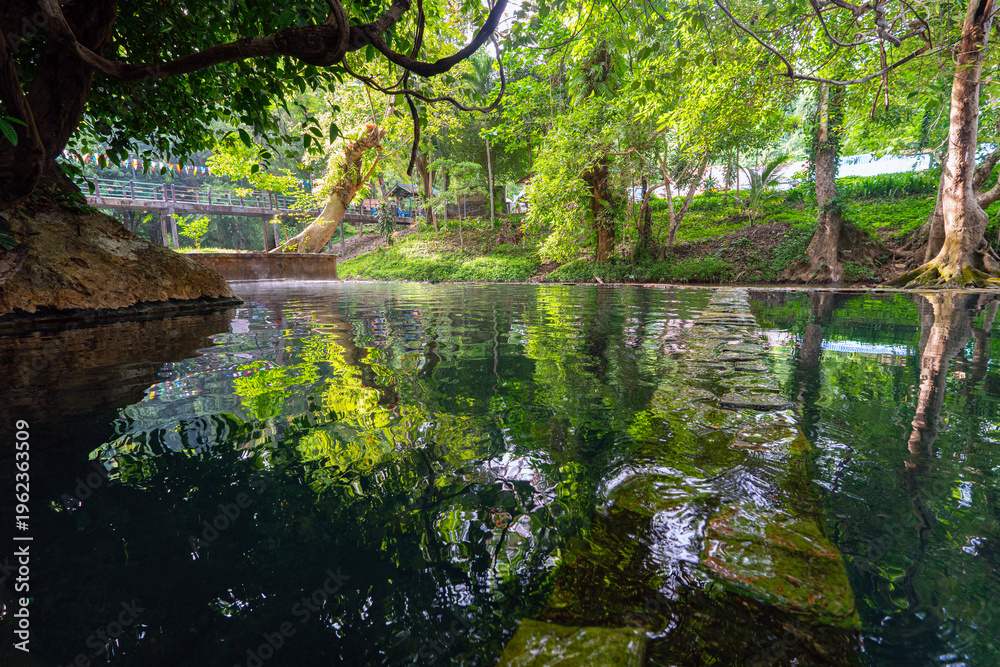 Obraz premium radon pool in Kanchanaburi Province, Thailand