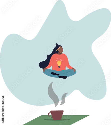 Writer inspiration, blogger, copywriter or journalist creativity.human life and situation.