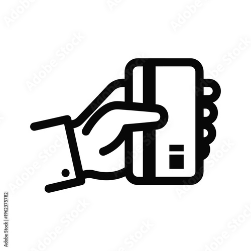 A stylized icon of a person filling their car with fuel at a gas station