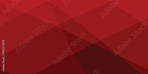 Abstract background with dark red overlapping geometric crystal shapes.