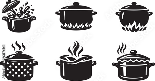 Professional cookware collection for kitchen, food service and culinary branding