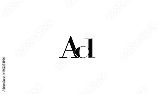 AD,DA,A,D,D,A,A,D abstract, letters, logo, monogram, style, symbols, ambitions, icons, 
