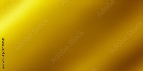 Fotografie A vibrant golden fabric with smooth flowing curves and gentle folds