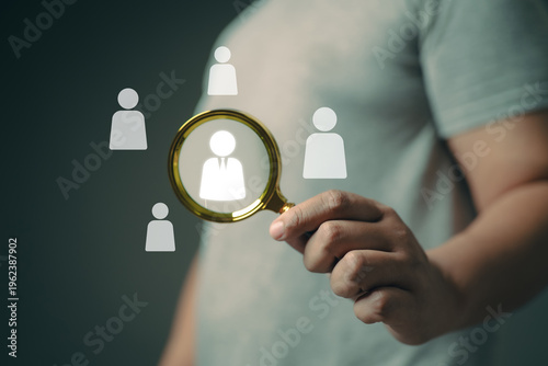 Recruiting resources and labor management (Recruiting and Staffing) Search for people with potential. To hire for an organization, selecting a list of applicants, interviewing, hiring.