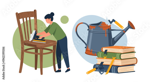 Hands-on Hobbies: Creative DIY, Furniture Restoration, Learning, and Home Improvement Activities