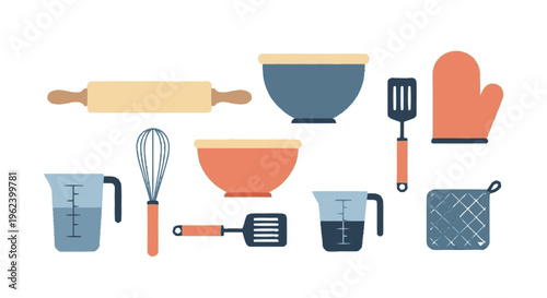 Kitchen Utensils and Cooking Essentials Collection.
