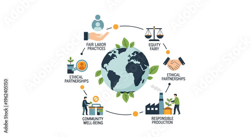 Global Sustainable Business Practices: ESG Framework for Fair Labor, Equity, Ethical Partnerships, and Responsible Production