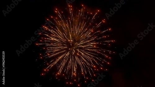 Fireworks Show With Grand Finale