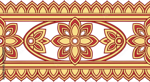 Elegant Saree Design Pattern Collection. Traditional Saree Textile Art Design. Floral Saree Fabric Ornament Style. Ethnic Saree Weaving Pattern Design. Bridal Saree Decorative Cloth Design.