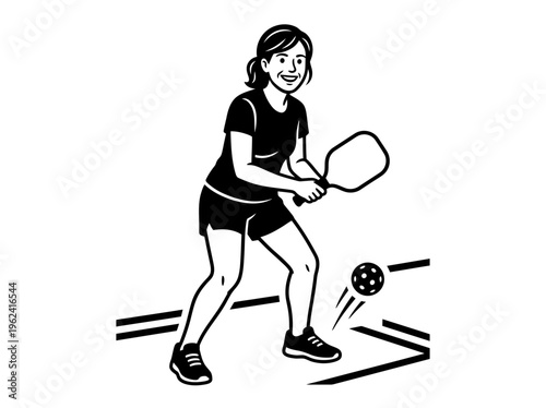 Desk journaling woman with calm focus