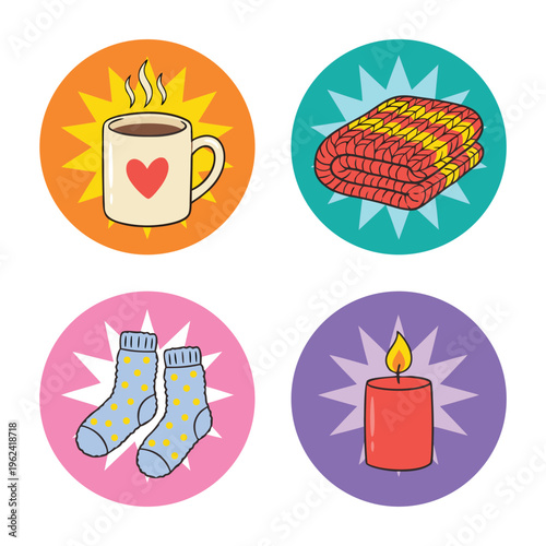 Cozy Winter Comforts Collection.