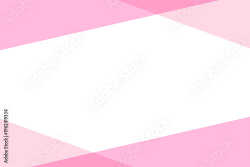 ピンクの可愛い抽象フレーム背景デザイン