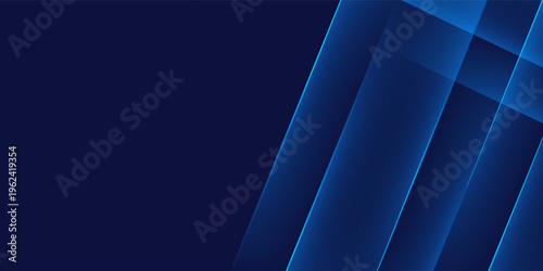 Blue abstract geometric background. Suit for business  institution  conference  party  Vector illustration