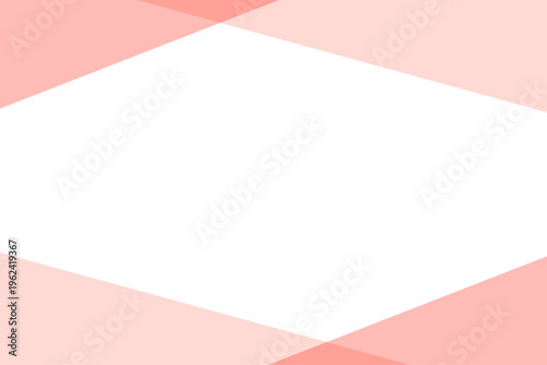 赤の可愛い抽象フレーム背景デザイン