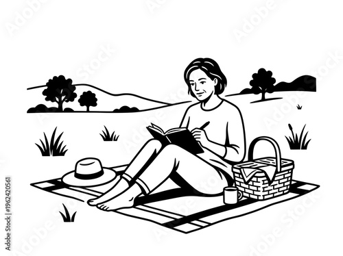 Woman doing swimming warm up in pool with goggles