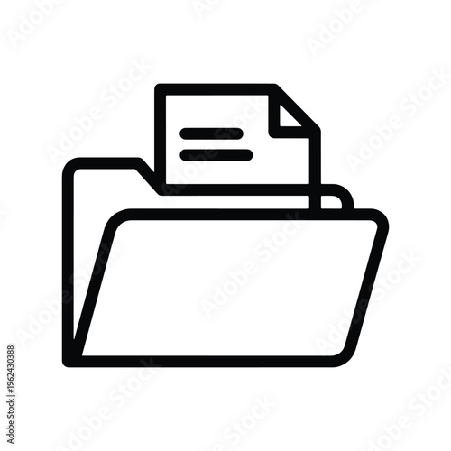 Folder Icon for Document Management