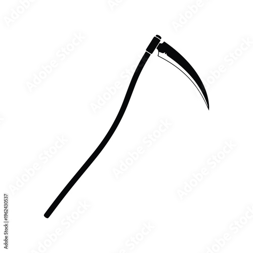 Scythe Icon for Farming or Agriculture