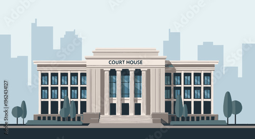 Court House Building Government Institution Justice.