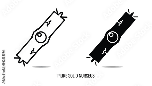 Illustration of a nurse with a stylized appearance transitioning from light to dark