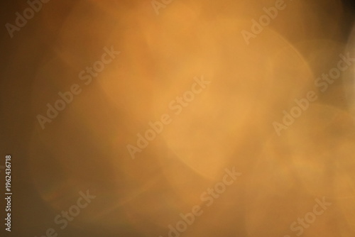 Warm Golden Glow Abstract Background with Soft Light Diffusion Effect