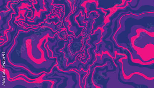 Vibrant abstract pattern with pink and purple hues.