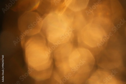 Soft Warm Golden Bokeh Background with Smooth Abstract Light Gradient