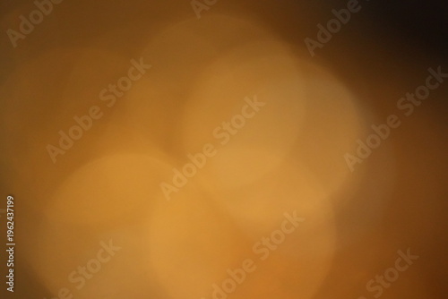 Soft Warm Golden Bokeh Background with Smooth Abstract Light Gradient