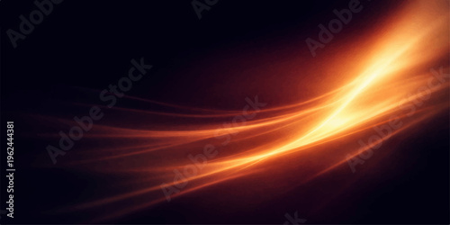 A bright abstract fire background featuring a glowing red flame design with orange energy and star light motion over a dark space backdrop