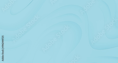 Abstract Blue Fluid Wave Background Smooth Gradient Modern Design