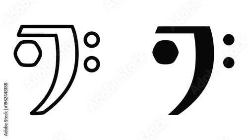 Comparison of bengali and braille alphabet characters with diacritical marks