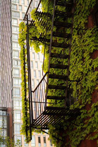 Various details of buildings in New York City