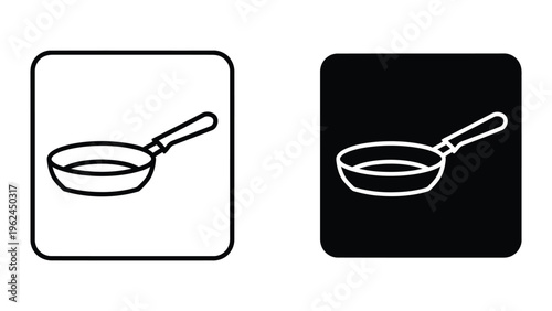 Comparison of a frying pan icon on contrasting background colors for visual clarity Free Download Comparison of a frying pan icon on contrasting background colors for visual clarity - GFXLoad