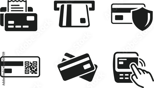 E commerce payment methods and security icons
