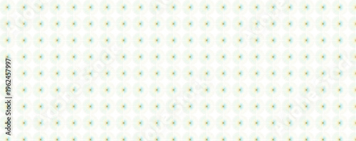 Minimalist turquoise and yellow polka dot seamless pattern background. Simple repetitive circular pattern background for web and print. Clean abstract dotted pattern.  Vector illustration