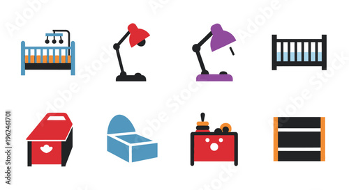 Furniture for a childs bedroom set.