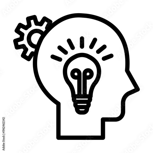 Brainstorming Vector Icon