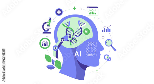 AI in Medical & Scientific Research: Biotechnology, Genetic Engineering & Future Healthcare Innovation