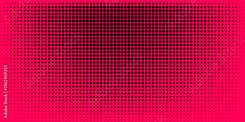 red halftone dots texture background modern illustration