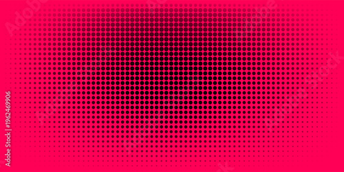 red halftone dots texture background modern illustration