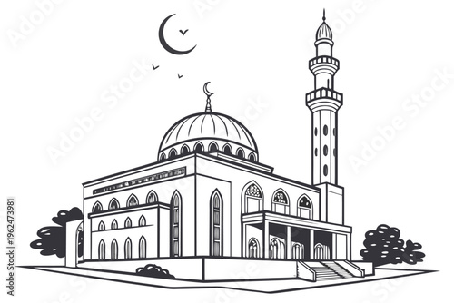 ramadan-background-mosque--flat-vector-illustratio (1)