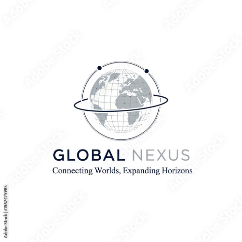 Global Nexus Logo Featuring Earth Globe and Connecting Orbitals.