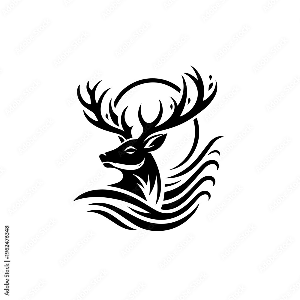 Naklejka premium Minimalist white abstract geometric wave design for modern backgrounds