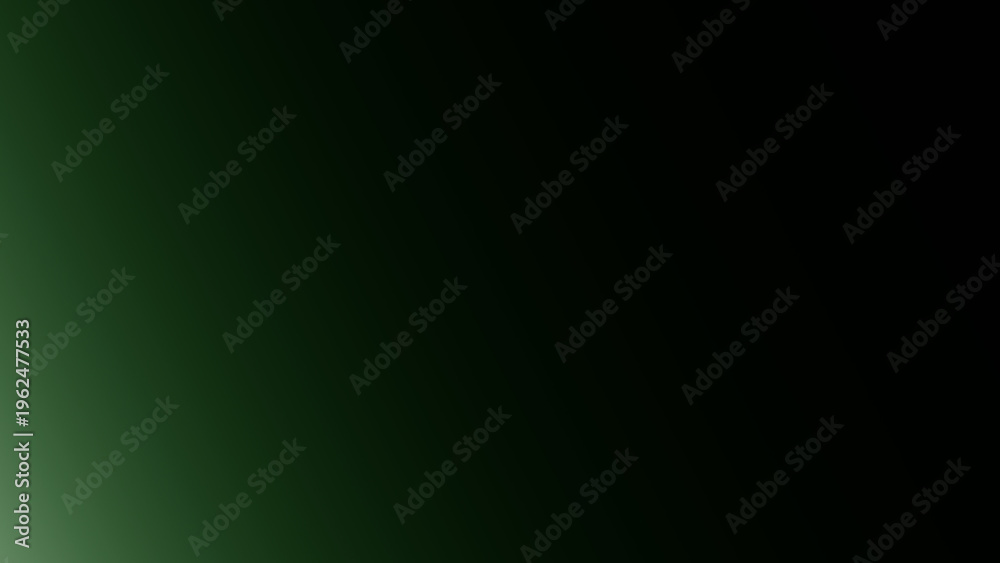 Obraz premium Dark green to black gradient background with smooth vertical blend, minimal abstract deep forest color backdrop for modern design and luxury themes.