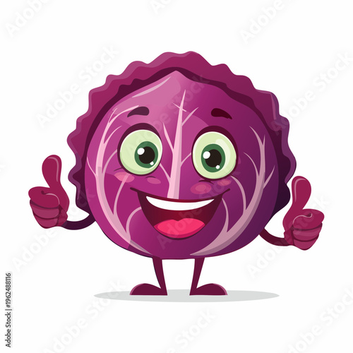 Lustiger Rotkohl, Daumen hoch