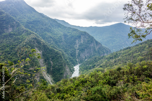 Walami Trail in Yushan National Park of Taiwan